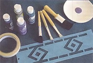 One trip to the craft store and you'll have all that you need to begin.